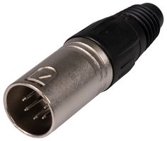 PRO SIGNAL PSG08713 XLR PLUG 5 PIN BLACK ROHS COMPLIANT: YES