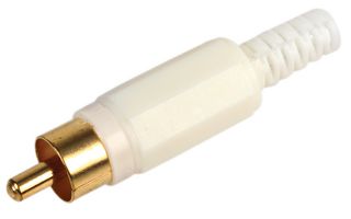 PRO SIGNAL PS11515 PLUG, PHONO, GOLD-WHITE