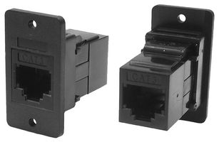 CLIFF ELECTRONIC COMPONENTS CP30623X ADAPTOR, RJ11 6P JACK-JACK, CAT3