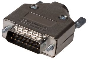 MULTICOMP PRO MP010163 D-SUB CONN, PLUG, 15POS, SOLDER CUP