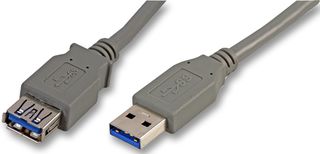 PRO SIGNAL CAC250037 LEAD, USB3.0 A MALE-A FEMALE 3M GREY