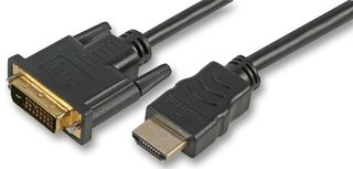 PRO SIGNAL PSG90893 LEAD, HDMI-DVI-D, MALE-MALE, 0.5M