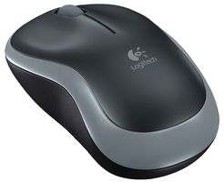 LOGITECH 910-002235 OPTICAL MOUSE, STANDARD, BLK/SILVER