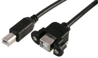 PRO SIGNAL PSG91595 USB CABLE, 2.0 B PLUG- B RCPT, 0.3M