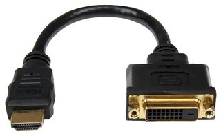 STARTECH HDDVIMF8IN CABLE ASSY, HDMI PLUG-DVI/D SKT, 200M ROHS COMPLIANT: YES