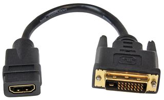 STARTECH HDDVIFM8IN CABLE ASSY, HDMI SKT-DVI/D PLUG, 200M ROHS COMPLIANT: YES