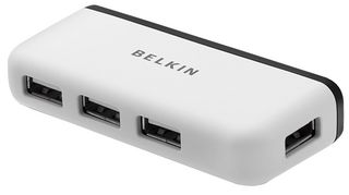 BELKIN F4U021BT HUB, 4 PORT USB2.0 TRAVEL, BELKIN ROHS COMPLIANT: YES
