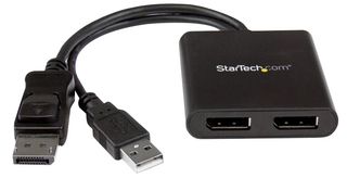 STARTECH MSTDP122DP ADAPTER, HUB MST DISPLAYPORT-2X DP ROHS COMPLIANT: NA