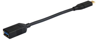 PRO SIGNAL PSG91481 USB CABLE, 3.1 TYPE C PLUG-A RCPT, 0.15M