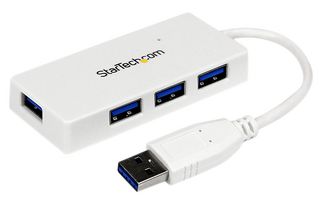 STARTECH ST4300MINU3W USB 3.0 HUB, 4PORT, 5GBPS, BUS POWERED