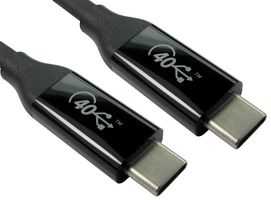PRO SIGNAL USB4-4080RH USB4 CABLE, 40GB-S, BLACK, 0.8M, RETAIL