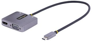 STARTECH 122-USBC-HDMI-4K-VGA MEDIA CONVERTER, USB C-HDMI/VGA ROHS COMPLIANT: YES