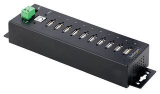 STARTECH USB210AIND-USB-A-HUB USB 2.0 HUB, MAINS POWERED, 10PORT