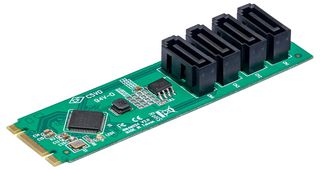 STARTECH 4P-SATA-M2-ADAPTER ADAPTER CARD, 4PORT, M.2 PCIE3.0 TO SATA