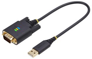 STARTECH 1P1FFC-USB-SERIAL CONVERTER, USB 2.0 TYP A-D SUB PLUG ROHS COMPLIANT: YES