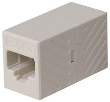 TUK SACWHNE ADAPTER, IN-LINE, RJ45 SKT-SKT, CAT6/WHT