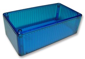 HAMMOND 1591DTBU BOX, POLYCARBONATE, 150X80X46MM