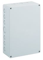 SPELSBERG 105-411 Enclosure, IP66, NEMA 4X, Industrial, 63 mm, 180 mm, 254 mm, PS (Polystyrene), Grey RoHS Compliant: Yes