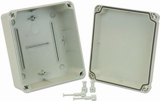 HELLERMANNTYTON EL171 JUNCTION BOX, SQUARE, IP67, 175X151X95MM