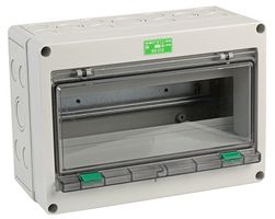 SPELSBERG 542-412 Enclosure, IP54, IP65, Control, 110 mm, 180 mm, 254 mm, PS (Polystyrene), Grey RoHS Compliant: Yes