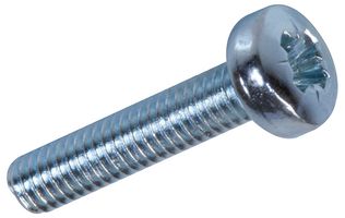 TR FASTENINGS M2.5 12 PRSTMC Z100 TORNILLO, POZI PAN, ACERO, M2,5 X 12