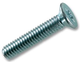 DURATOOL CP3M12 SCREW, COUNTERSUNK POZIDRIVE, M3, 12MM