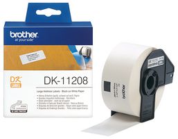 BROTHER DK11208 LABEL, LARGE ADDRESS