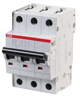 ABB S203-C10 CIRCUIT BREAKER, THERMAL MAG, 3 POLE