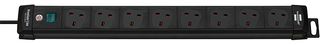 BRENNENSTUHL 1951183100 REGLETA, 8 TOMAS, 3M, 240V