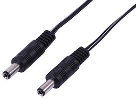 PRO ELEC PELB2072 LEAD PLUG TO PLUG 2.50MM DC 0.5M ROHS COMPLIANT: YES