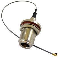 RF SOLUTIONS CBA-NF-UFL RF CABLE, N F BLKHD - UFL, 200MM RG1.13 ROHS COMPLIANT: YES