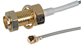 SIRETTA ASMG010ZN113S17 100MM 1.13 CABLE, UFL TO SMA F RP B/HEAD ROHS COMPLIANT: YES