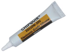 CHIP QUIK EGS10W-20G SILICONE ADHESIVE, ELECTRONICS, WHT