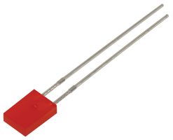 MULTICOMP PRO MP008018 LED, SUPER RED, 18MCD, 640NM, 2MM X 5MM ROHS COMPLIANT: YES