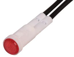 ARCOLECTRIC / BULGIN LIMITED L295000MAA PANEL MOUNT INDICATOR, LED, 8MM, RED, 230V