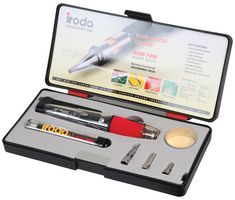 IRODA PRO-50K KIT, SOLDERING IRON, 400 DEG, GAS