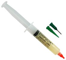 CHIP QUIK SMD291-10M FLUX, TACK, REL0, 10G, SYRINGE ROHS COMPLIANT: YES