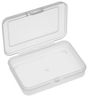 MULTICOMP PRO 102VN STORAGE BOX, 1 COMPARTMENT, CLEAR