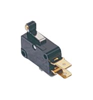 OMRON V-155-1C5 SWITCH, SHORT ROLLER, SPDT, 15A, 250VAC