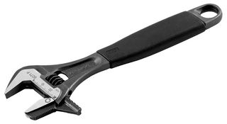 BAHCO 9072P WRENCH, ADJUSTABLE, 10", REV. JAW