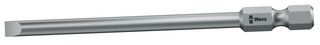 WERA 05059466001 S/DRIVER BIT SLOTTED 0.5X3X70 ROHS COMPLIANT: NA