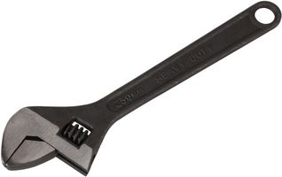 DURATOOL D03109 ADJUSTABLE SPANNER, BLACK, 10IN/250MM ROHS COMPLIANT: NA