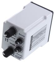 MACROMATIC CONTROLS TR-6512U Time Delay Relay, Universal Input, 30 V, 0.05 s, 100 h, TR-6 Series, DPDT, 10 A