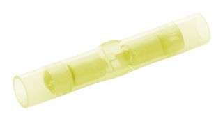 MOLEX 19199-0011 Butt Splice, Yellow, Avikrimp 19199 Series, 12 AWG, 10 AWG, 5 mm², Nylon (Polyamide)