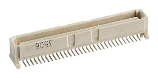 MOLEX 71436-1164 Mezzanine Connector, Header, 1 mm, 2 Rows, 64 Contacts, Surface Mount, Phosphor Bronze