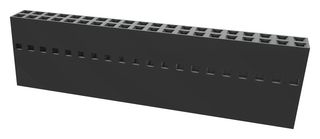 MOLEX 90143-0040 Carcasa de Conector, Negro, C-Grid III 90143 Series, Receptáculo eléctrico, 40 Posiciones, 2.54 mm