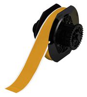 BRADY B30C-1125-569-OC Low Halide Polyester Tape for Labeling Stainless Steel, Ochre, 1.125" W x 100 Ft L Roll