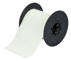 BRADY B30C-4000-526 BradyGlo™ Glow in the Dark Label Tape, Polyester Film, Luminous Green, 4" W x 50 Ft L Roll