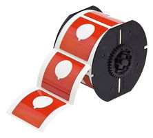 BRADY B30EP-170-593-RD Label, Raised Profile, Polyester, Red