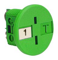 OMEGA RMJ-U-R ROUNDFACE MINI PANELJACK,WHITE ROHS COMPLIANT: YES